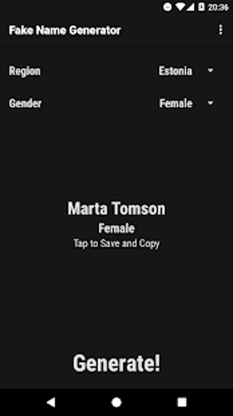 Imagen 0 para Fake Name Generator - 53 …
