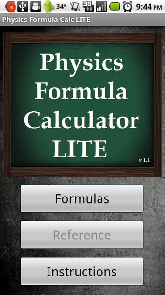 Imagen 0 para Physics Formula Calc Lite…