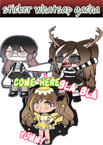 Imagen 0 para Sticker Anime Character