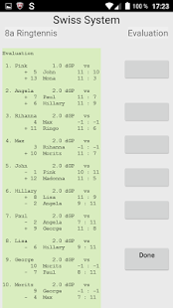 Image 1 for Swiss System Tournament