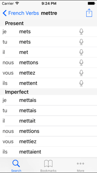 Image 0 for French Verb Conjugation R…