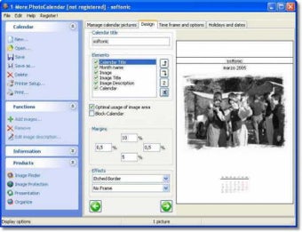 Image 0 for 1-More PhotoCalendar