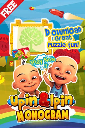 Image 0 for Upin&Ipin Nonogram