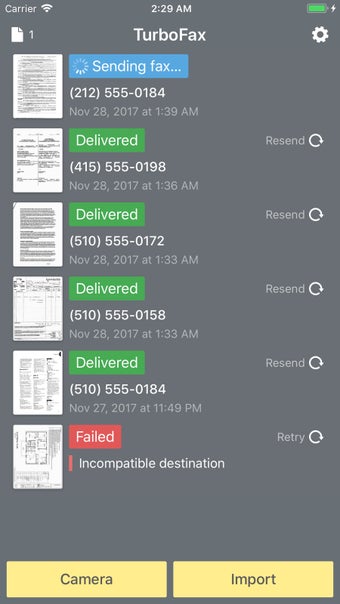 Image 1 for Turbo Fax: send fax from …