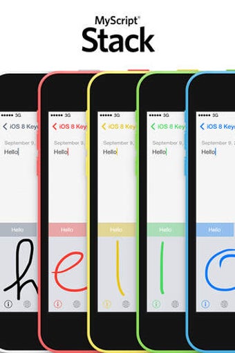 Image 0 for MyScript Stack - Handwrit…