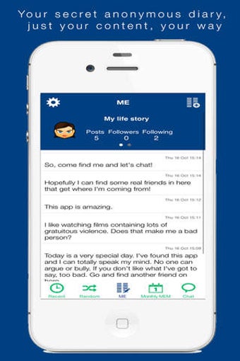 Image 0 for meMessage - Your secret a…