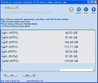 Image 2 for Aidfile recovery software