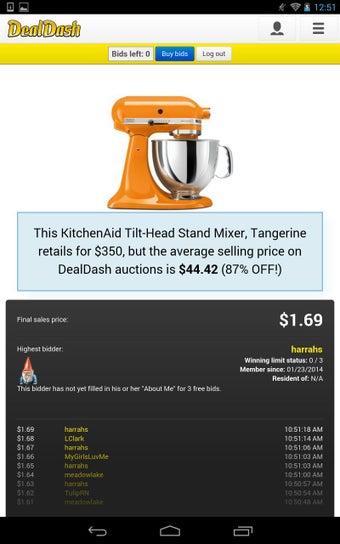 Image 1 for DealDash - Bid  Save Auct…