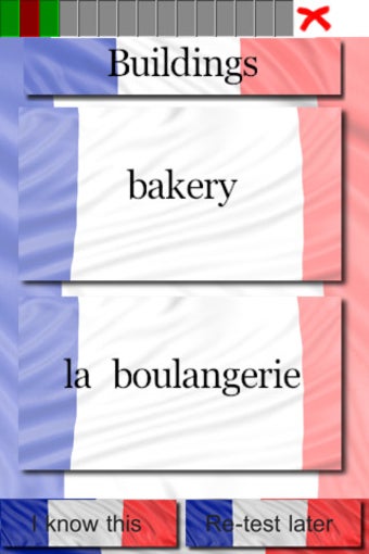 Image 0 for French Vocab Games