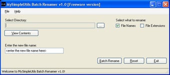 Image 0 for MySimpleUtils Batch Renam…