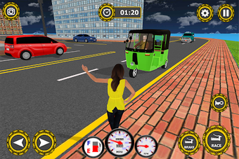 Image 2 for Modern Tuk Tuk Rickshaw -…