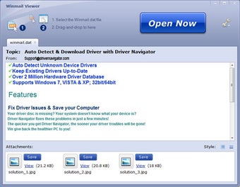 Image 1 for Winmail Viewer