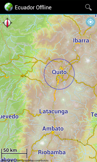 Imagen 2 para Offline Map Ecuador