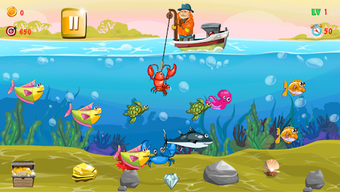 Image 1 for Gold miner, Fishing, gold…