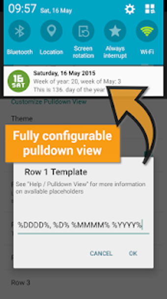 Image 3 for Date In Tray / Status Bar