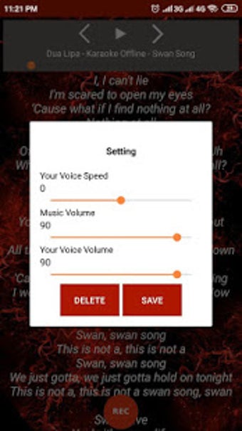 Image 0 for Dua Lipa Karaoke Offline …
