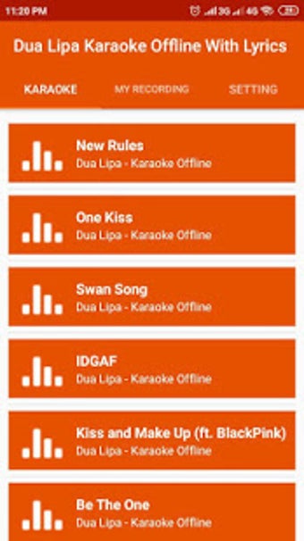 Image 2 for Dua Lipa Karaoke Offline …