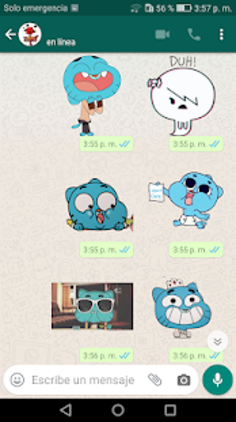 Imagen 3 para Cartoons Stickers Gumball…