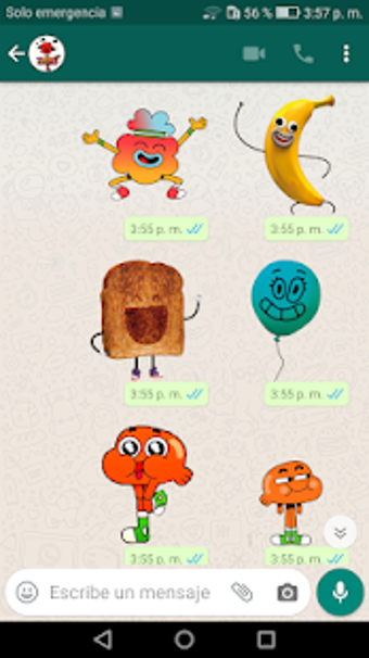 Imagen 0 para Cartoons Stickers Gumball…