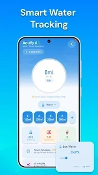 Image 0 for Aquify AI: Water Reminder