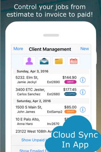 Image 0 for Client Management Invoici…