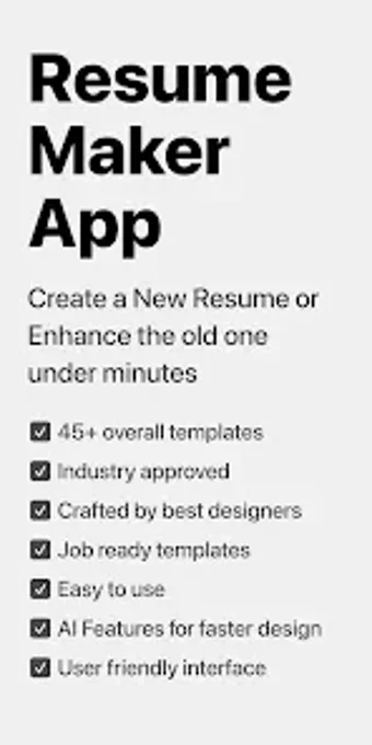 Image 0 for ResumeIT - Quick CV Maker…