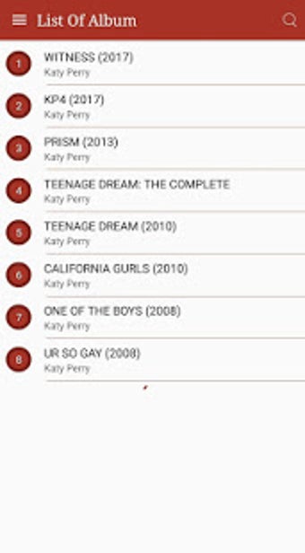 Image 0 for All Katy Perry Songs Lyri…