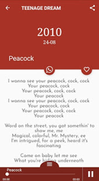 Image 2 for All Katy Perry Songs Lyri…