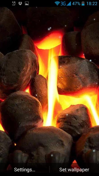 Image 1 for Fire place Live Wallpaper