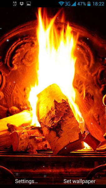Image 2 for Fire place Live Wallpaper