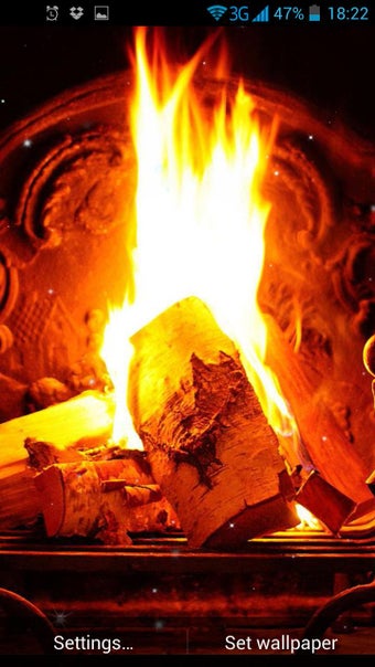 Image 0 for Fire place Live Wallpaper