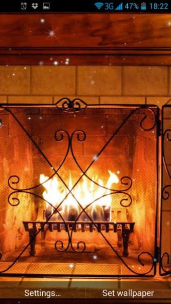 Image 0 for Fire place Live Wallpaper