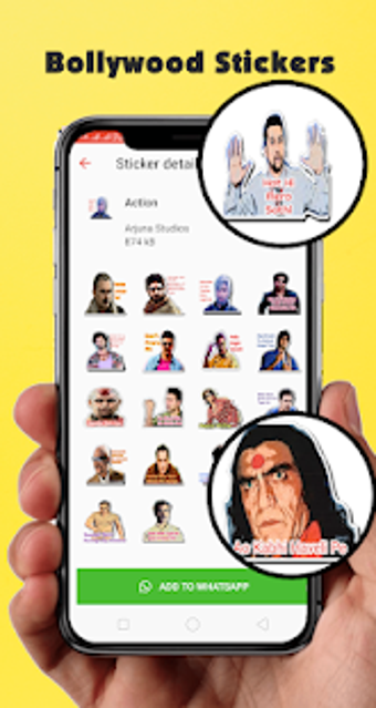 Imagen 2 para Bollywood dialogue sticke…