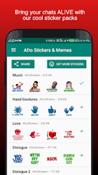 Image 1 for Naija Stickers & Memes fo…