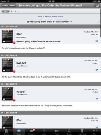 Imagen 6 para Forum for iPhone
