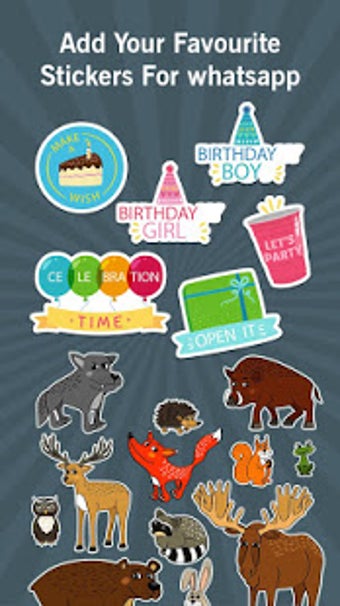 Imagen 1 para Stickers for Whatsapp - W…