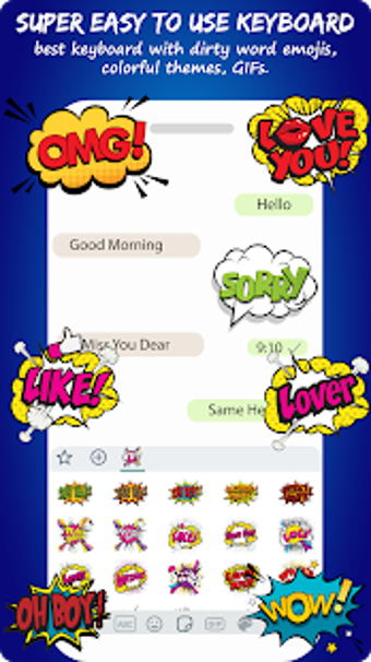 Imagen 0 para Dirty Word Emoji Sticker …