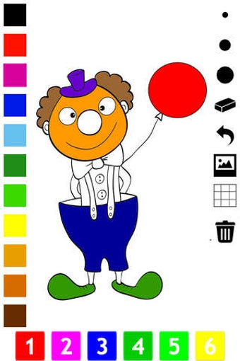 Image 0 for Circus Coloring Book for …