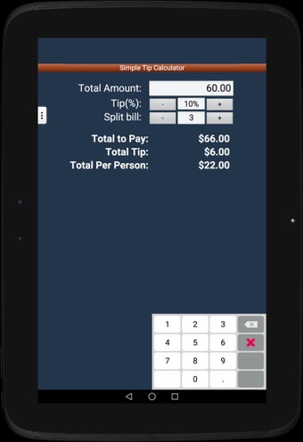 Imagen 0 para Simple Split & Tip Calcul…