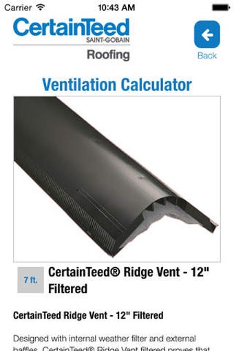 Imagen 0 para CertainTeed Roofing Venti…