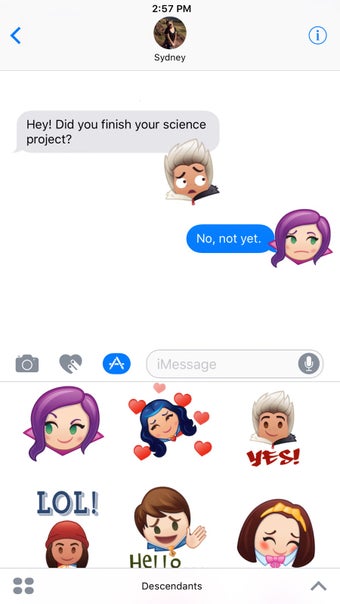 Image 1 for Disney Stickers: Descenda…