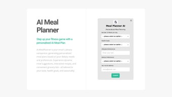Image 0 for AI Meal Planner