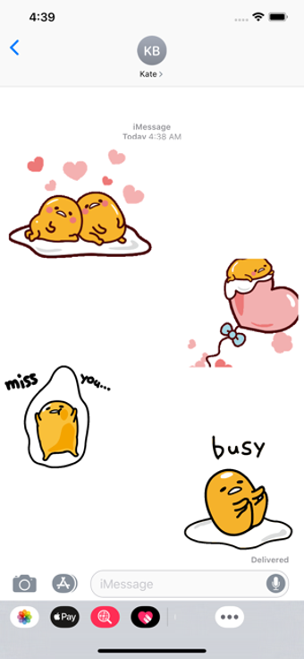 Image 2 for Animated Gudetama Egg Sti…