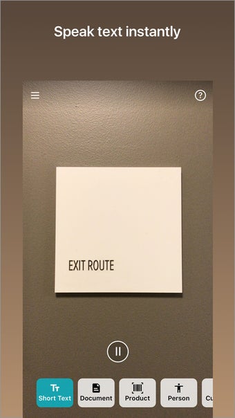Image 0 for Seeing AI: Talking Camera…