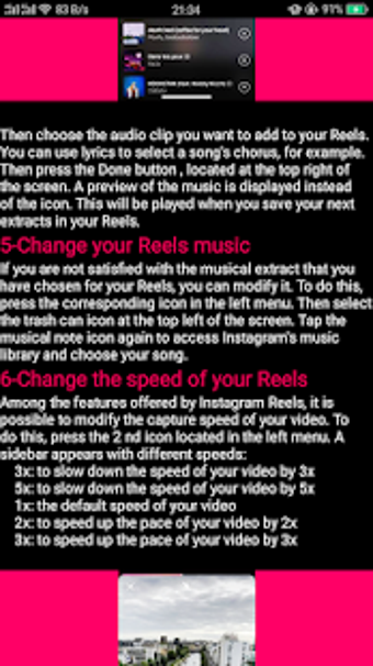 Image 2 for Guide pour instagram Reel…