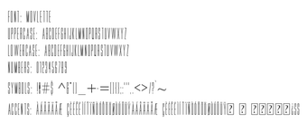 Image 0 for Movie Letters