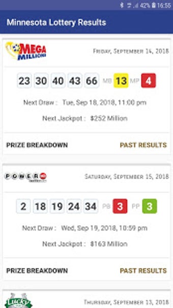 Image 2 for Minnesota Lottery Results