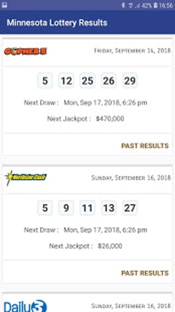 Image 3 for Minnesota Lottery Results