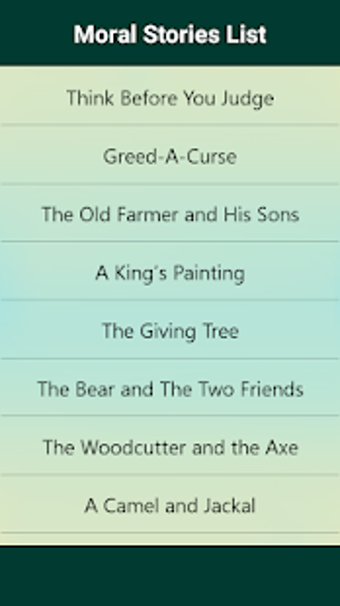 Image 2 for Moral Stories - Short Eng…