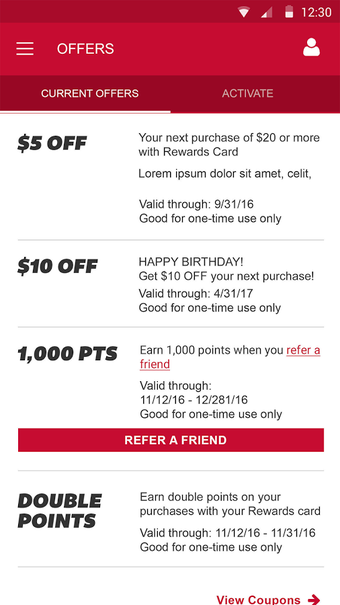 Imagen 1 para True Value Customer App